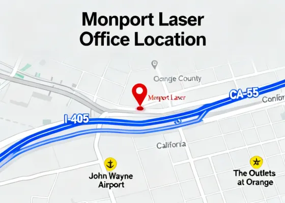 Monport Laser office location in Orange County, California