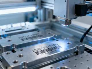 Industrial part marking and identification