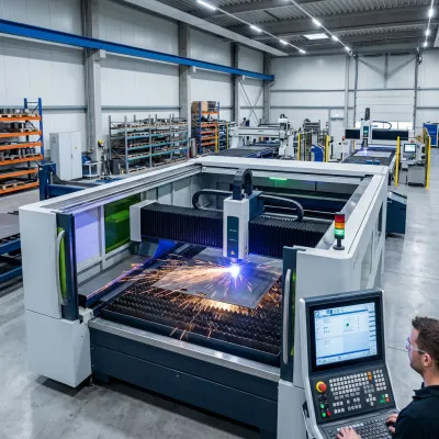 metal fiber laser cutting machine